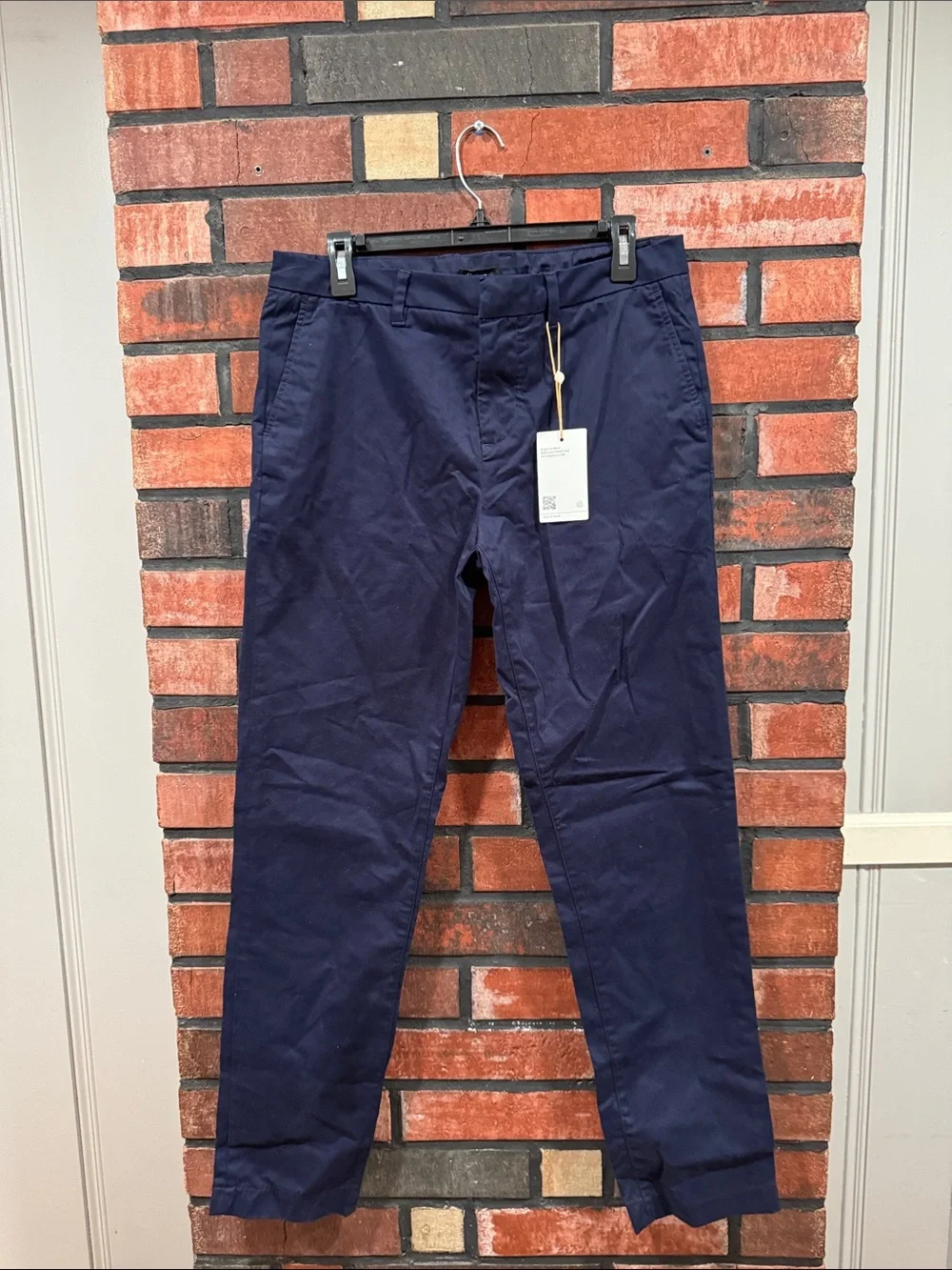 Quince Navy Pants